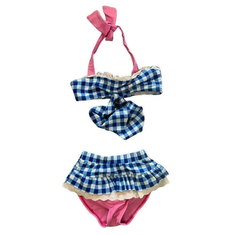 Girls Just Having Fun Skirted Bottom Swimsuit (M)
